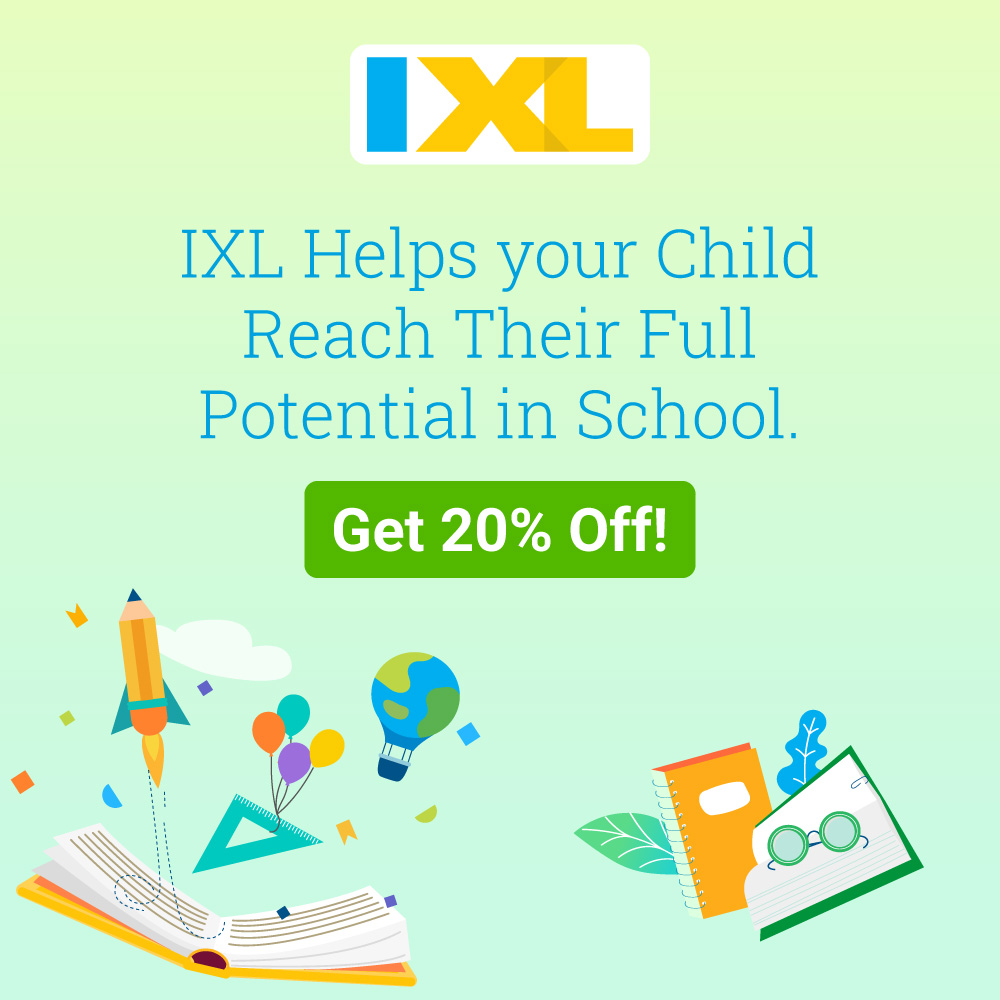 IXL - IXL Helps your Child Reach Their Full Potential in School.<br>Get 20% Off!